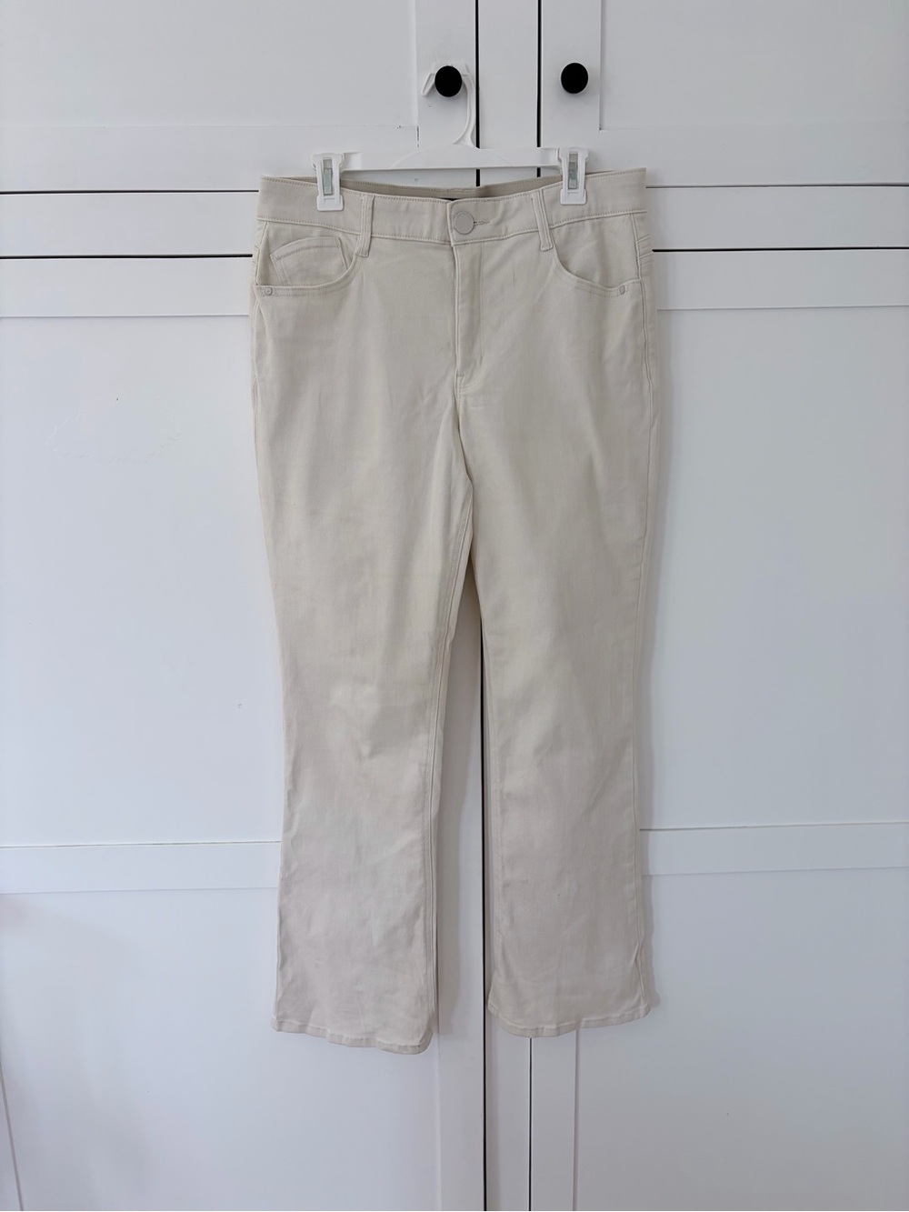 Democracy Cream Ab Solution Kick Flare Jeans Size 12